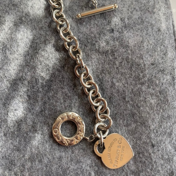 Tiffany & Co. Jewelry - Tiffany & Co. Return to Tiffany Heart Tag Toggle Bracelet